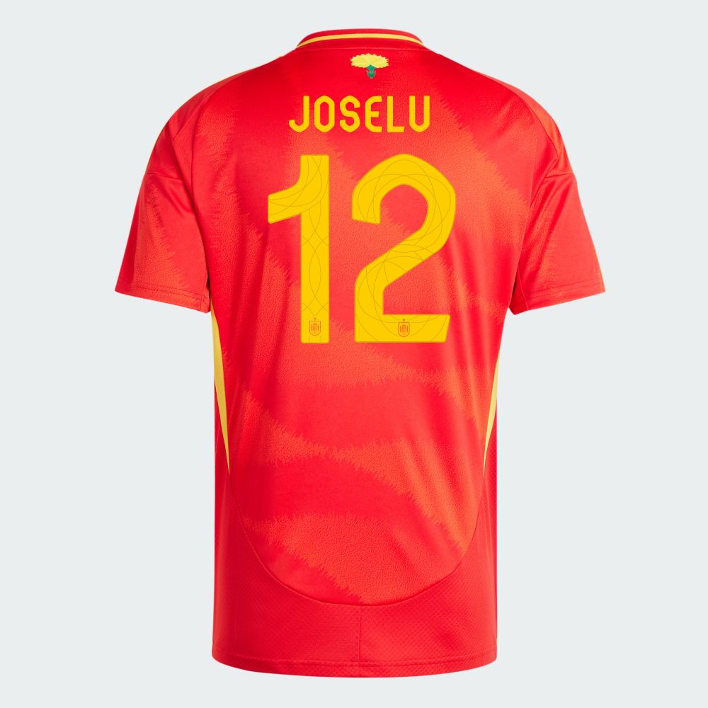 2024 Spain JOSELU 12 Home Jersey