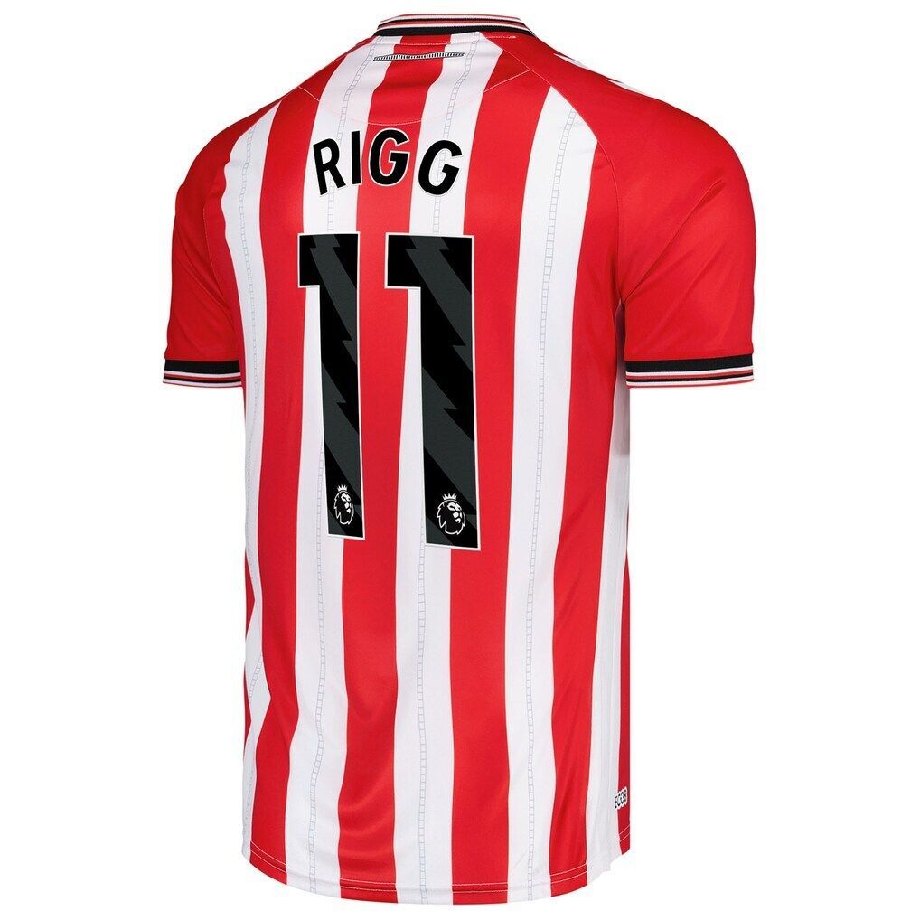 25-26 Sunderland Home RIGG 11 Jersey 25-26 Sunderland Home RIGG 11 Jersey