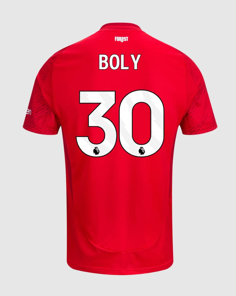 24-25 Nottingham Forest Home Boly 30 Jersey