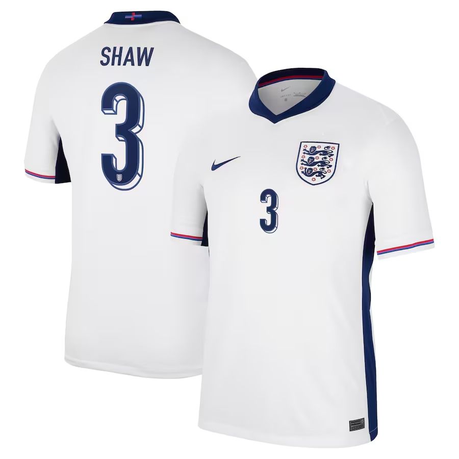 2024 England Shaw 3 Home Jersey