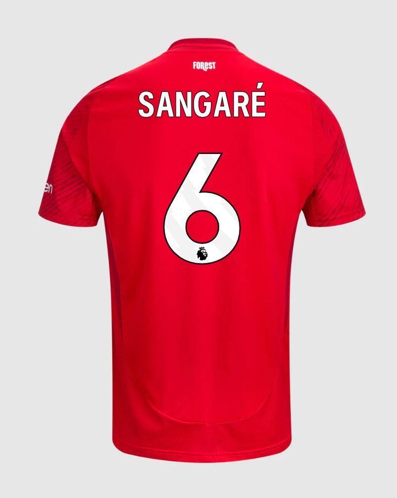 24-25 Nottingham Forest Home Sangaré 6 Jersey