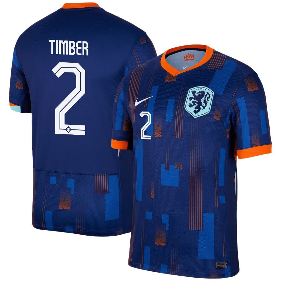 2024 Netherlands Timber 2 Away Jersey 2024 Netherlands Timber 2 Away Jersey