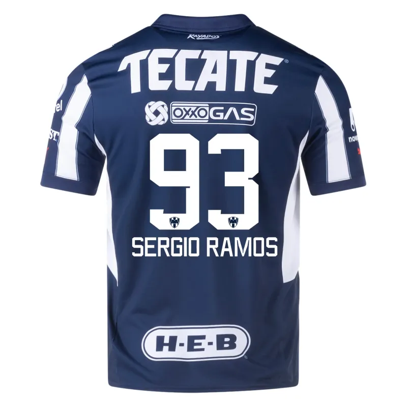 Monterrey Sergio Ramos #93 Away Jersey 2024/25 Jersey