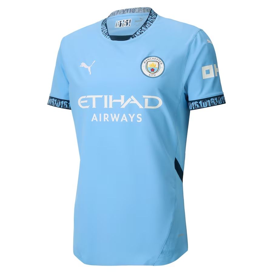 Manchester City Home Jersey 2024-25 (Player Version) Manchester City Home Jersey 2024-25 (Player Version)