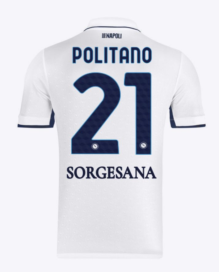 24-25 Napoli Away 21 Politano Jersey