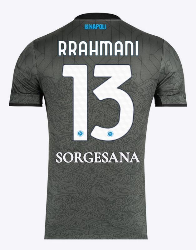 24-25 Napoli Third 13 Rrahmani Jersey
