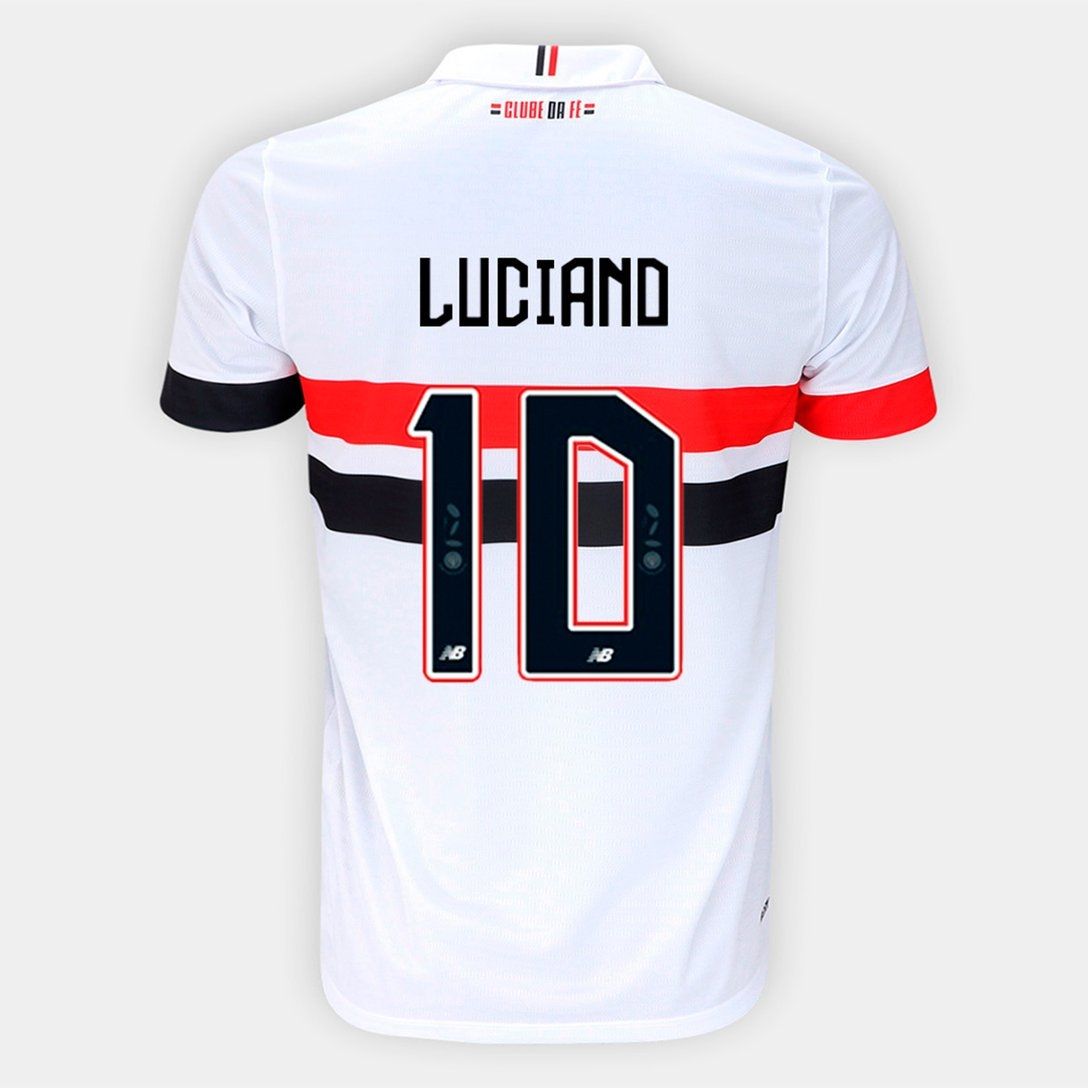 Sao Paulo FC Luciano 10 Home Jersey 2024/25