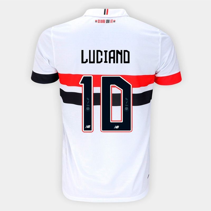 Sao Paulo FC Luciano 10 Home Jersey 2024/25