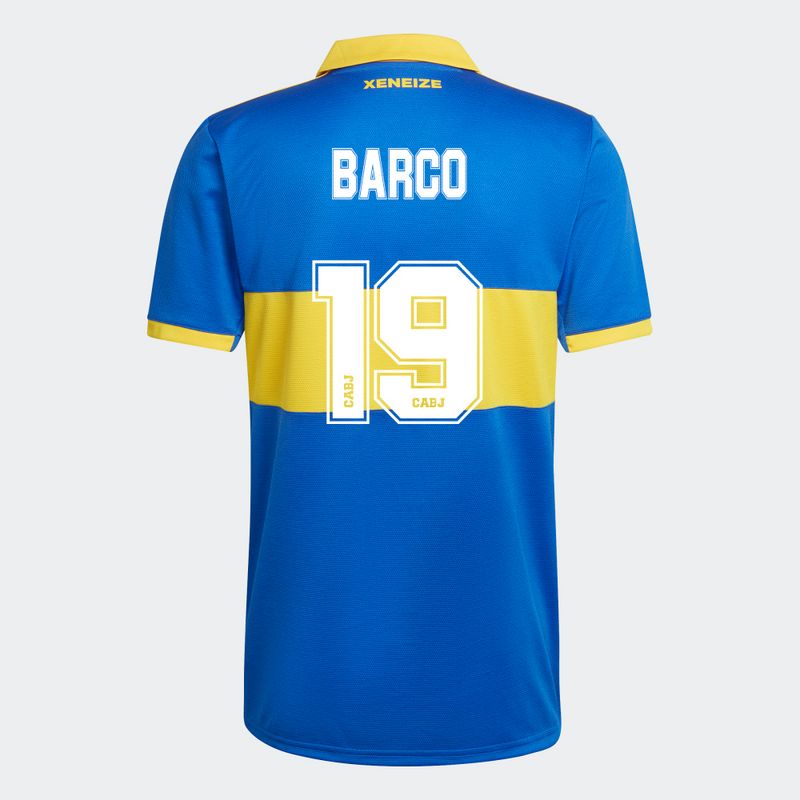 Boca Juniors Home Valentín Barco #19 Jersey Shirt 2022-2022