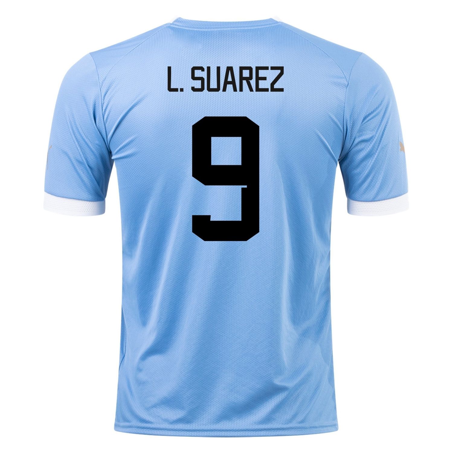 Uruguay Home Luis Suarez #9 World Cup Jersey 2022 Uruguay Home Luis Suarez #9 World Cup Jersey 2022