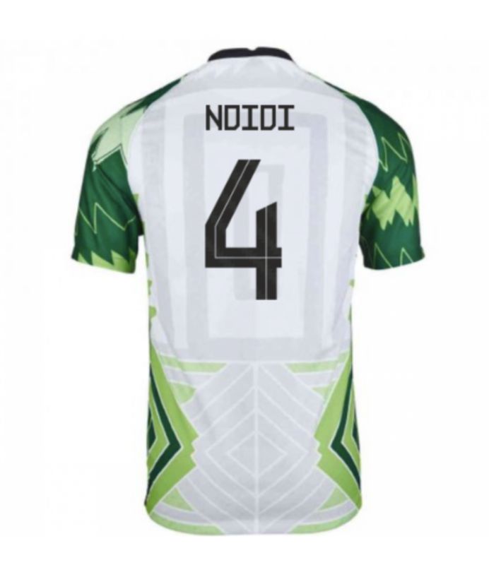 Nigeria  Ndidi 4 Home Jersey Shirt 2020