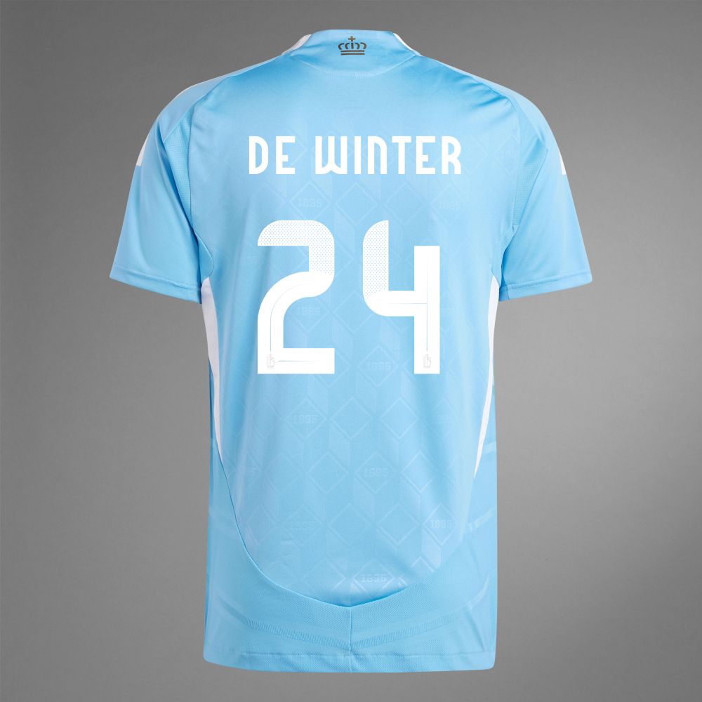 2024 Belgium DE WINTER 24 Away Jersey (Player Version)