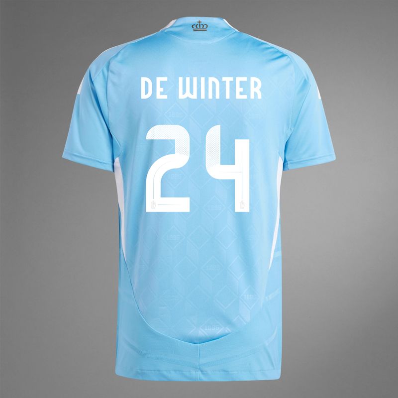 2024 Belgium DE WINTER 24 Away Jersey (Player Version)