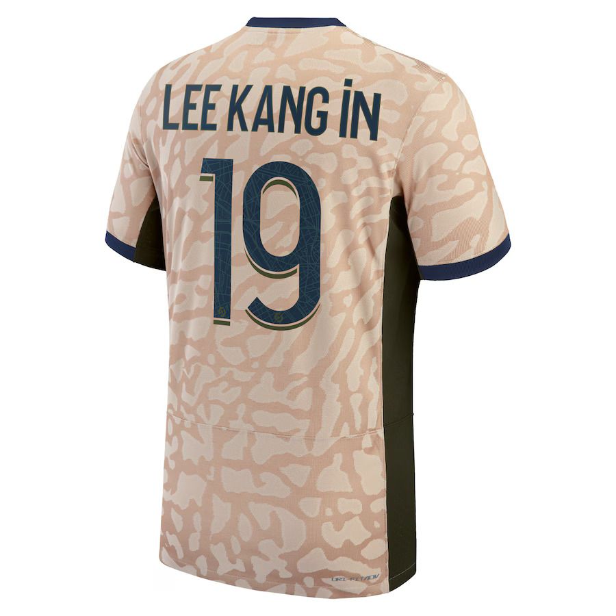 23-24 PSG Jordan Lee Kang In 19 Fourth Jersey (Player Version)