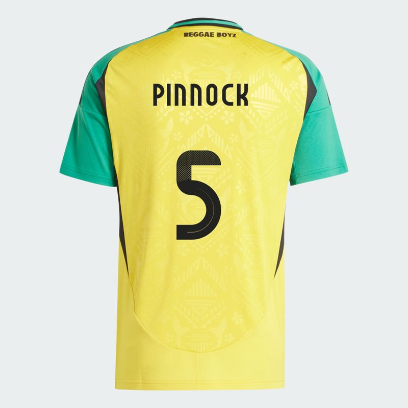 Jamaica Home Ethan Pinnock #14 Soccer Jersey 2024