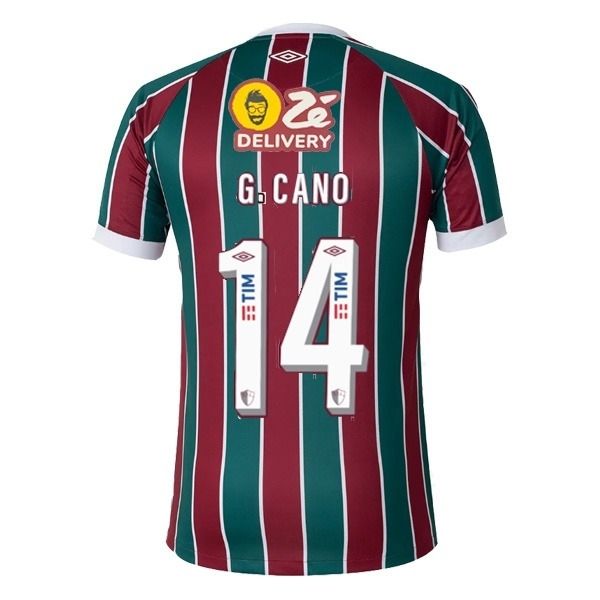 Fluminense Home Germán Cano #14 Copa Libertadores Final Jersey 2023/2024
