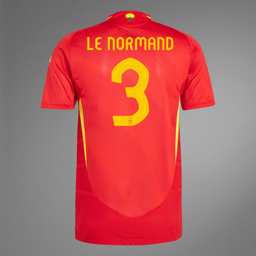 2024 Spain LE NORMAND 3 Home Jersey (Player Version)
