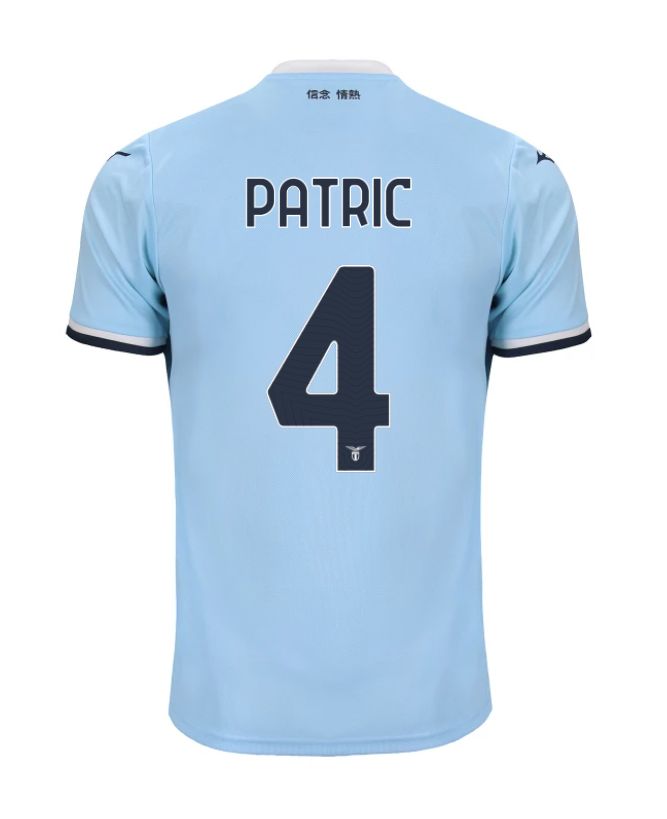 Lazio Home PATRIC 4 Jersey 24-25 Lazio Home PATRIC 4 Jersey 24-25