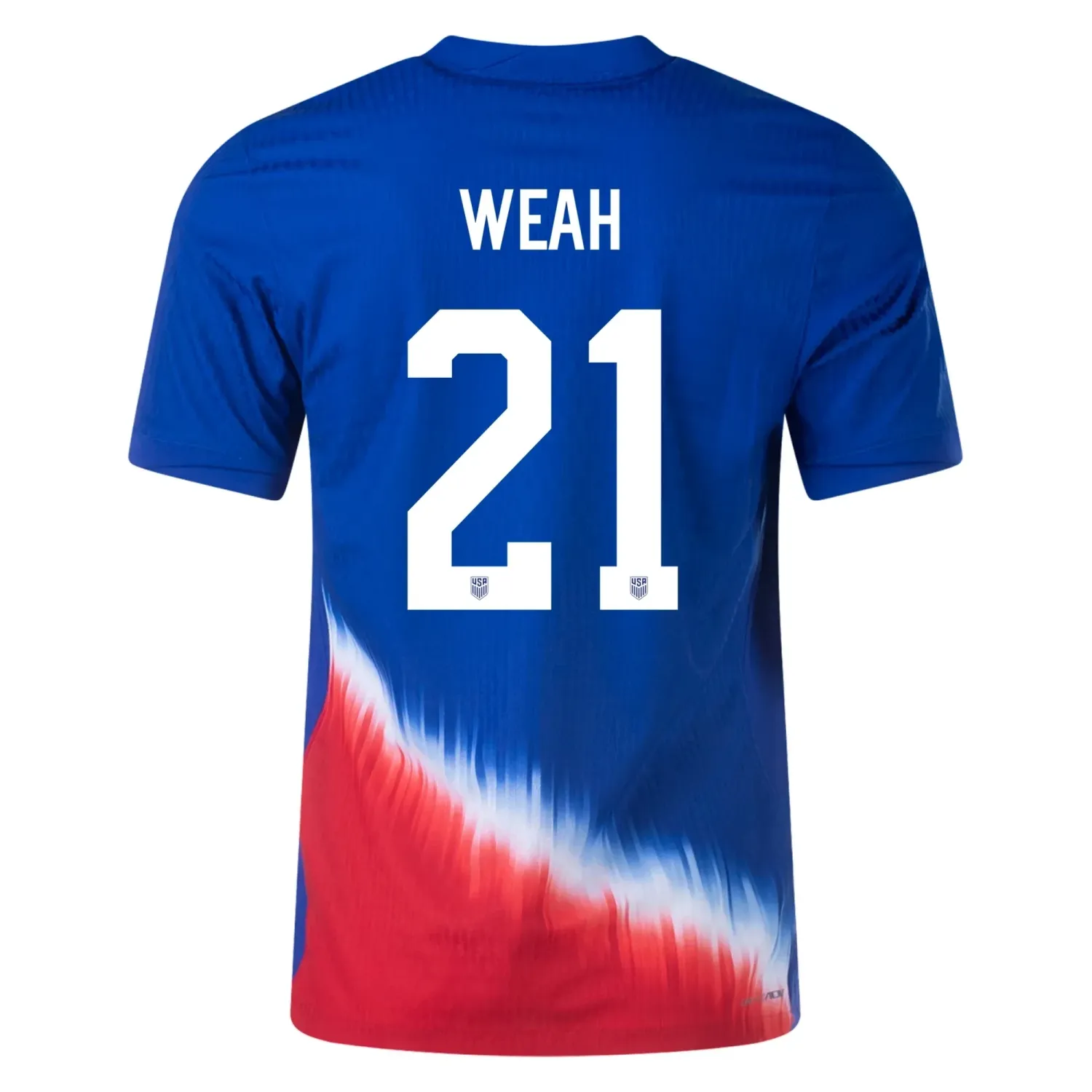 2024 United States WEAH 21 Away Jersey (Player Version) 2024 United States WEAH 21 Away Jersey (Player Version)