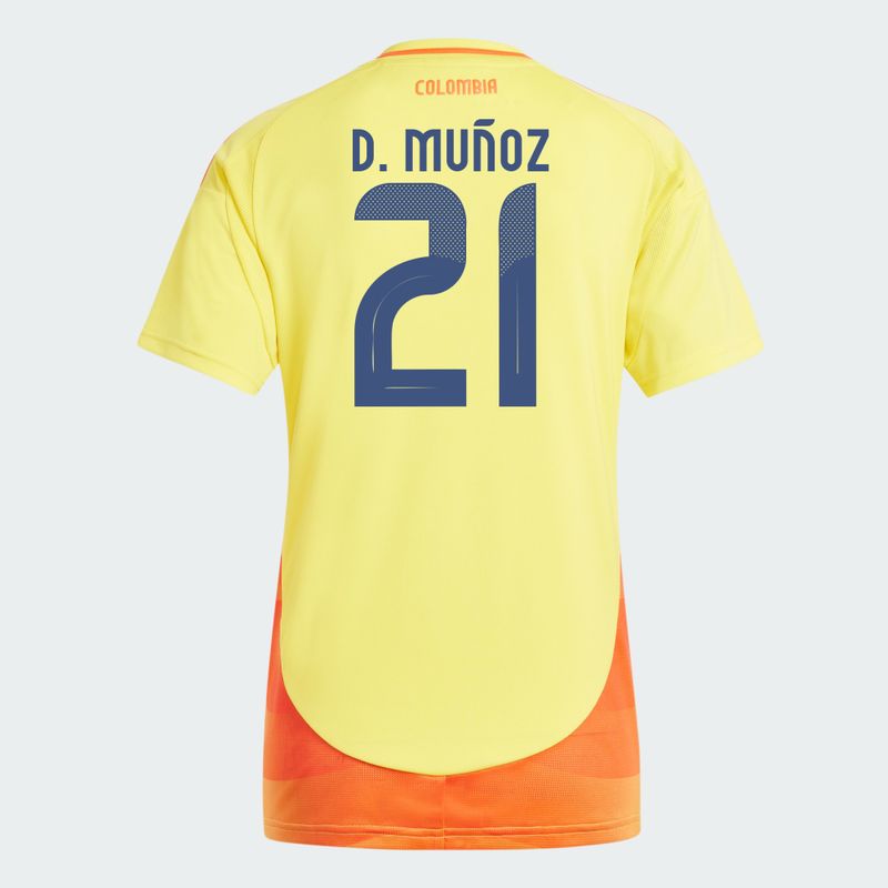 2024 Colombia D. MUÑOZ 21 Home Women's Jersey