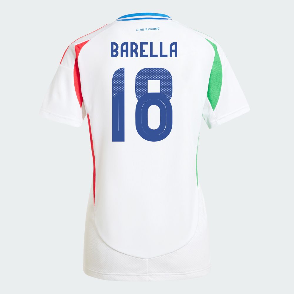 2024 Italy BARELLA 18 Away Women's Jersey 2024 Italy BARELLA 18 Away Women's Jersey