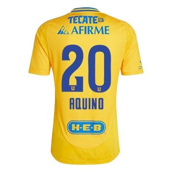 Tigres UANL Home AQUINO 20 Jersey 24-25 Tigres UANL Home AQUINO 20 Jersey 24-25