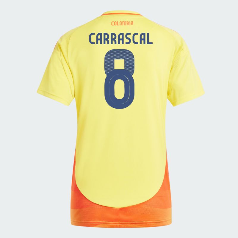 2024 Colombia CARRASCAL 8 Home Women's Jersey