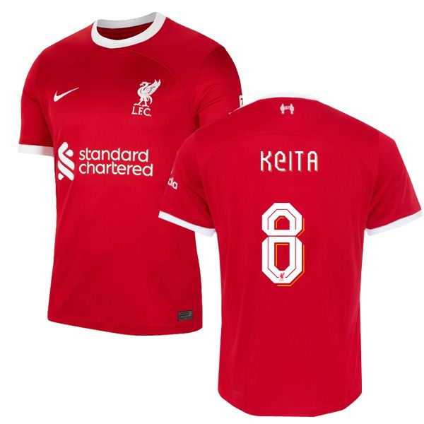 23-24 Liverpool Home Jersey KEITA 8 UCL 23-24 Liverpool Home Jersey KEITA 8 UCL