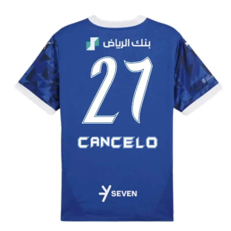 2024-2025 Al Hilal Home Cancelo 27 Jersey