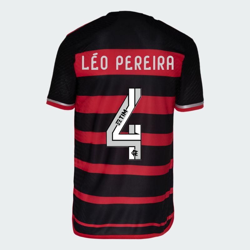Flamengo Home Léo Pereira 4 Jersey Shirt 2024/25 (Player Version)