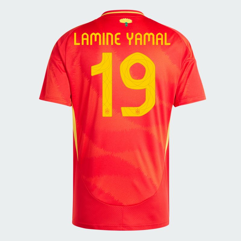 2024 Spain LAMINE YAMAL 19 Home Jersey