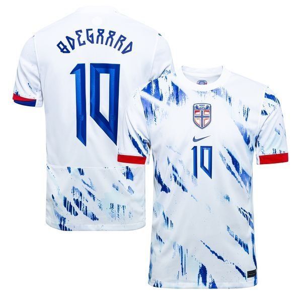 2024 Norway Away Jersey Martin Ødegaard #10