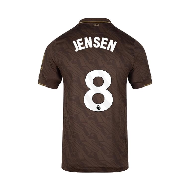 25-26 Brentford Away JENSEN 8 Jersey