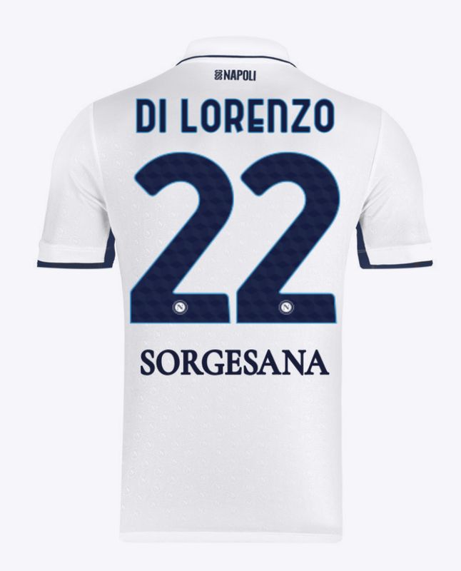 24-25 Napoli Away 22 Di Lorenzo Jersey