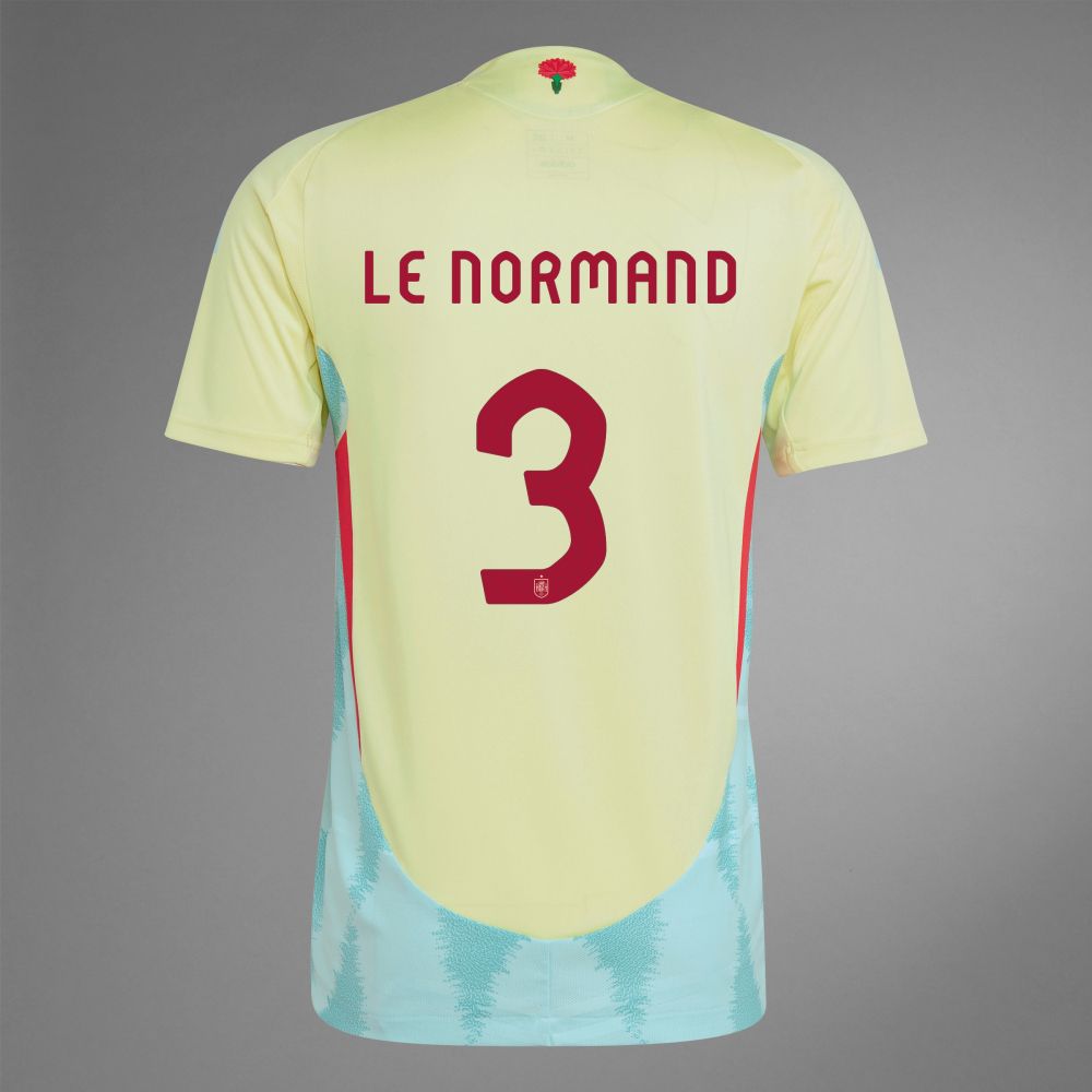 2024 Spain LE NORMAND 3 Away Jersey (Player Version) 2024 Spain LE NORMAND 3 Away Jersey (Player Version)
