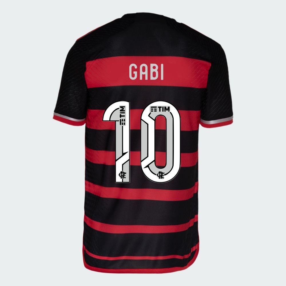 Flamengo Home Gabi 10 (Gabigol) Jersey Shirt 2024/25 (Player Version) Flamengo Home Gabi 10 (Gabigol) Jersey Shirt 2024/25 (Player Version)