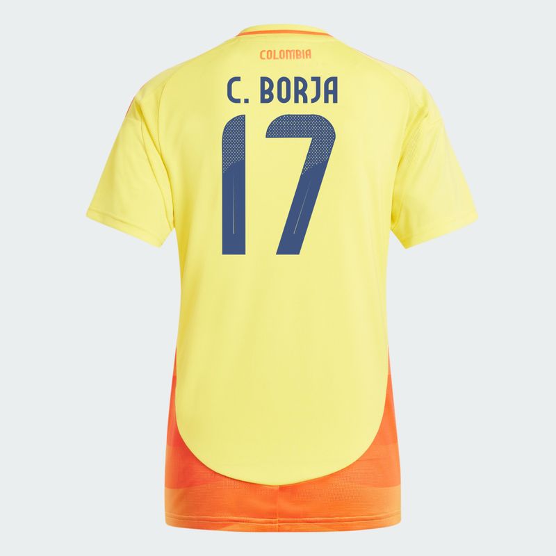 2024 Colombia C. BORJA 17 Home Women's Jersey