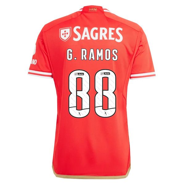 Benfica Home G.RAMOS 88 Jersey Shirt 23-24 Benfica Home G.RAMOS 88 Jersey Shirt 23-24