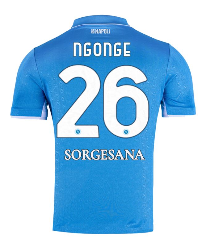 24-25 Napoli Home 26 Ngonge Jersey