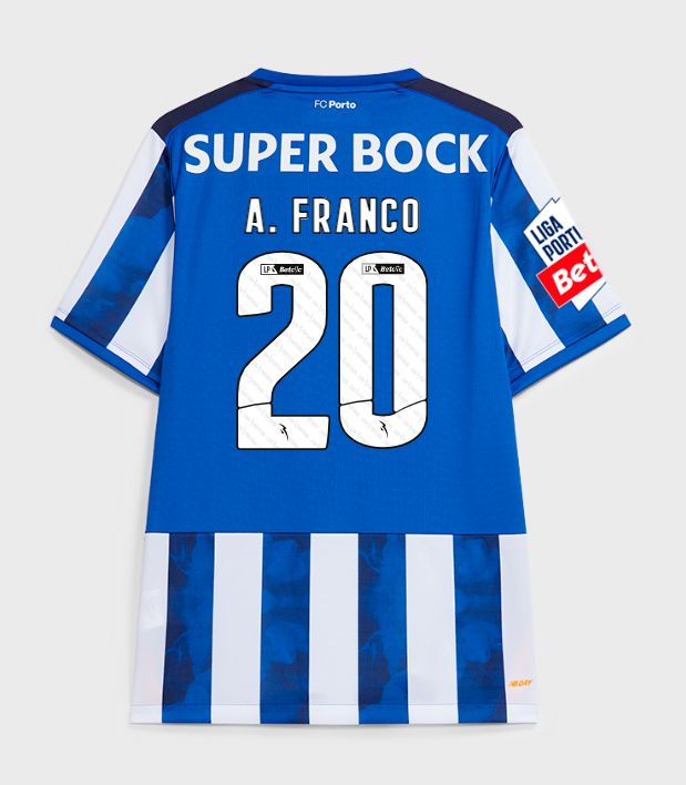 24-25 Porto Home A. FRANCO 20 Jersey