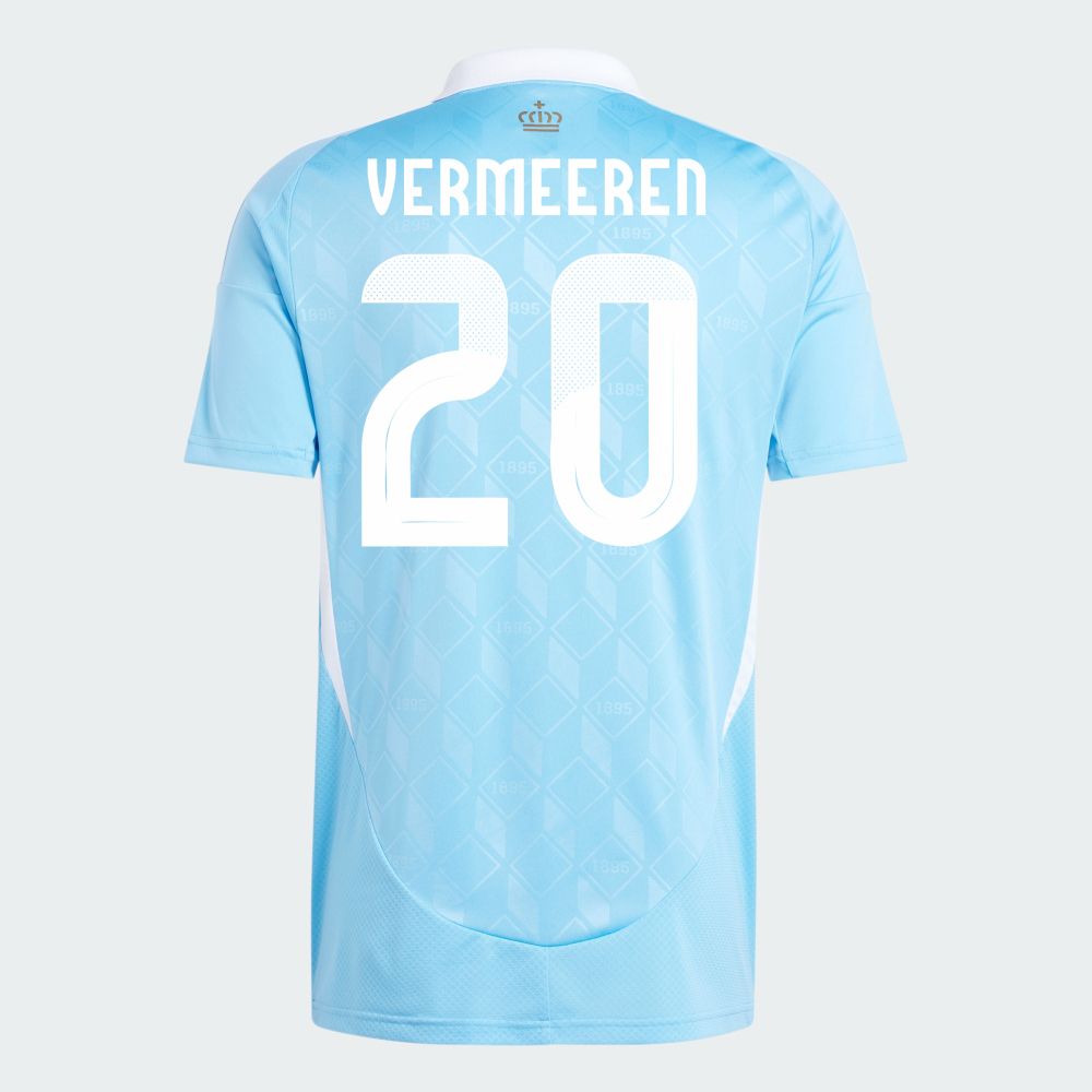 2024 Belgium VERMEEREN 20 Away Jersey