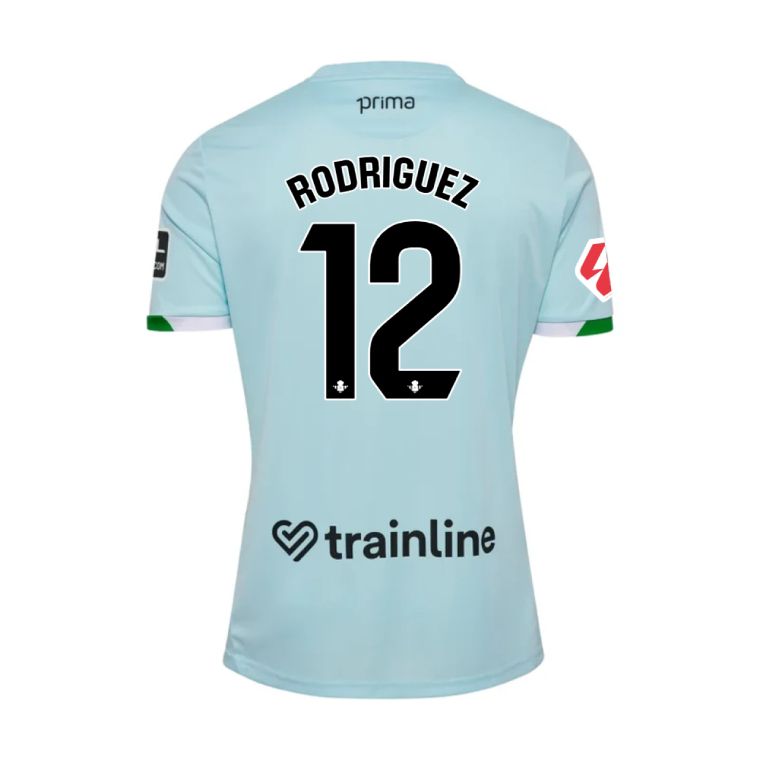 25-26 Real Betis Away RODRIGUEZ 12 Jersey