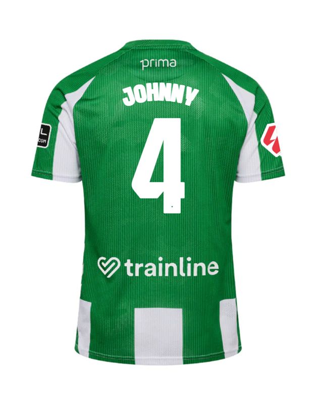 25-26 Real Betis Home JOHNNY 4 Jersey