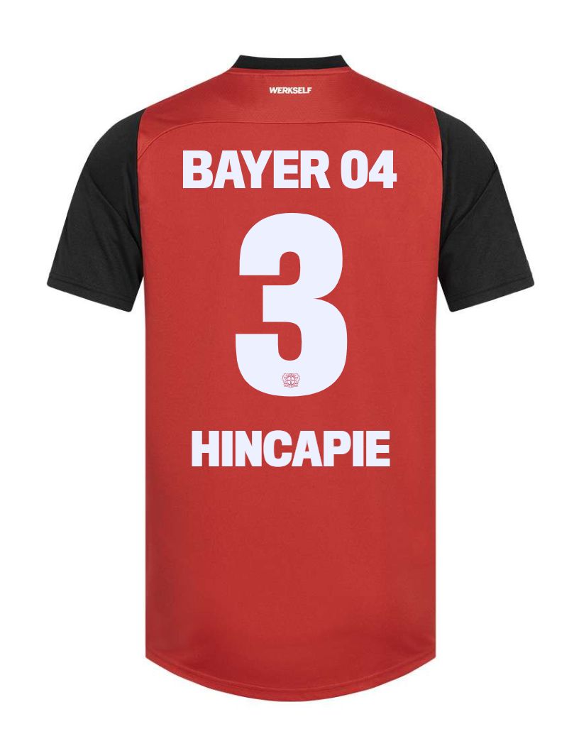 24-25 Bayer Leverkusen Hincapie 3 Home Soccer Jersey 24-25 Bayer Leverkusen Hincapie 3 Home Soccer Jersey