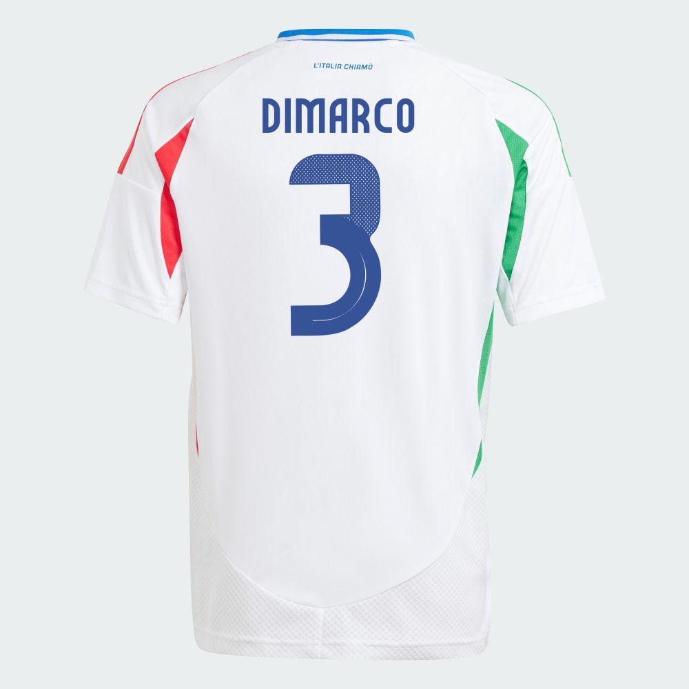 2024 Italy DIMARCO 3 Away Jersey 2024 Italy DIMARCO 3 Away Jersey