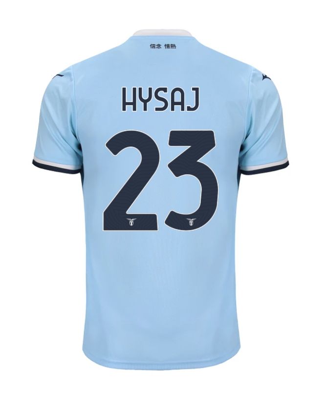 Lazio Home HYSAJ 23 Jersey 24-25 Lazio Home HYSAJ 23 Jersey 24-25