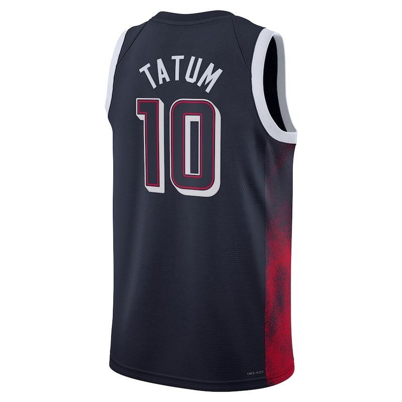 Jayson Tatum #10 Navy Men's USA Basketball 2024 Swingman Player Jersey