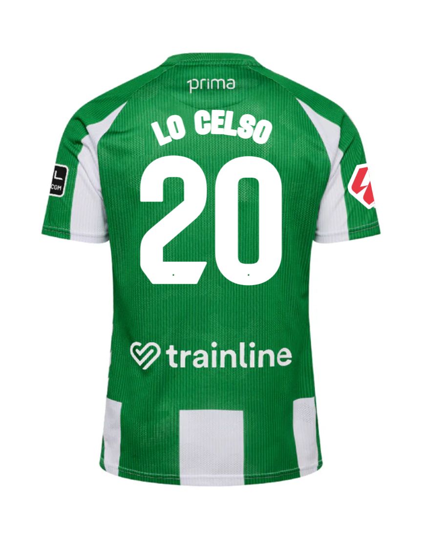25-26 Real Betis Home LO CELSO 20 Jersey