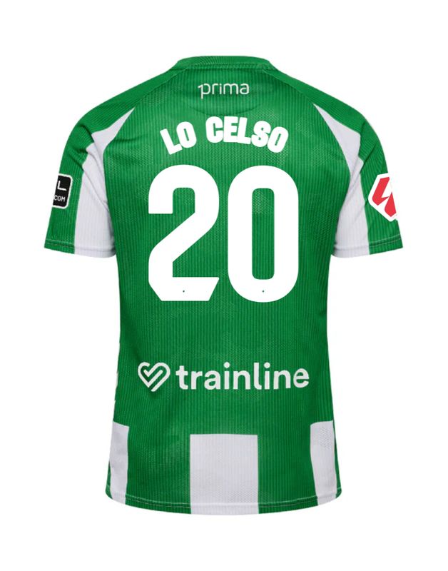25-26 Real Betis Home LO CELSO 20 Jersey