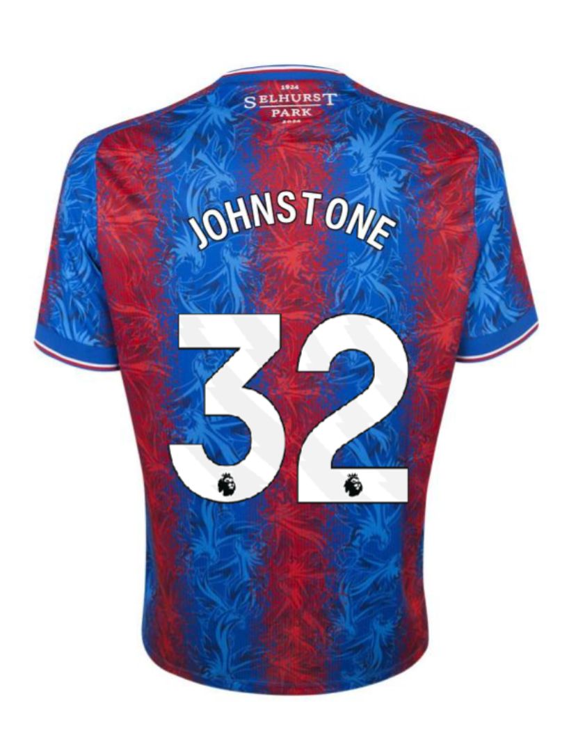 Crystal Palace Home JOHNSTONE 32 Jersey 24-25 Crystal Palace Home JOHNSTONE 32 Jersey 24-25